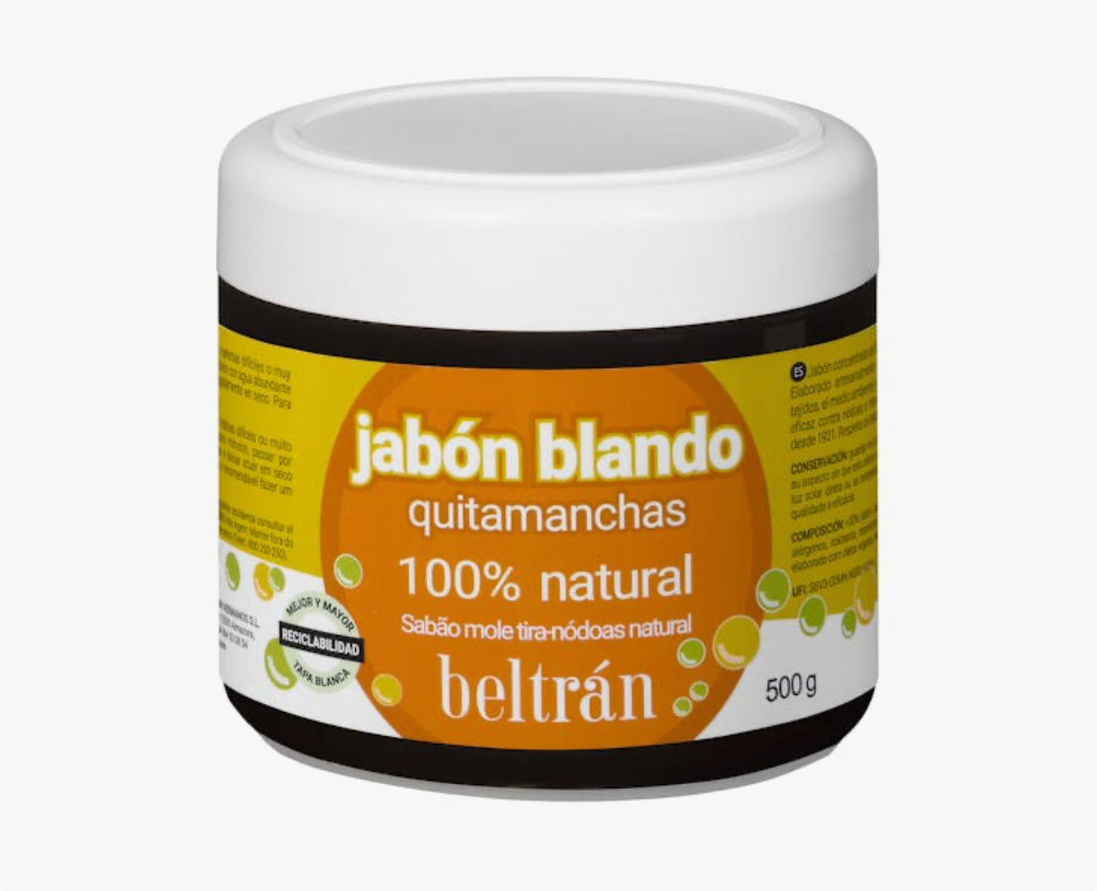 Beltrán mīkstās ziepes 100% dabiskas (traipu noņēmējs)