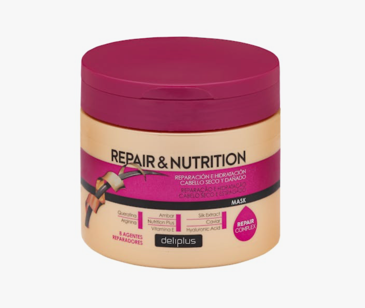 Deliplus Repair & Nutrition matu maska sausiem un bojātiem matiem