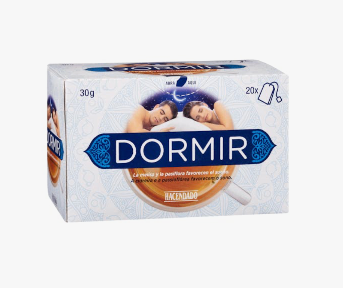 Miega tēja Infusión Dormir Hacendado